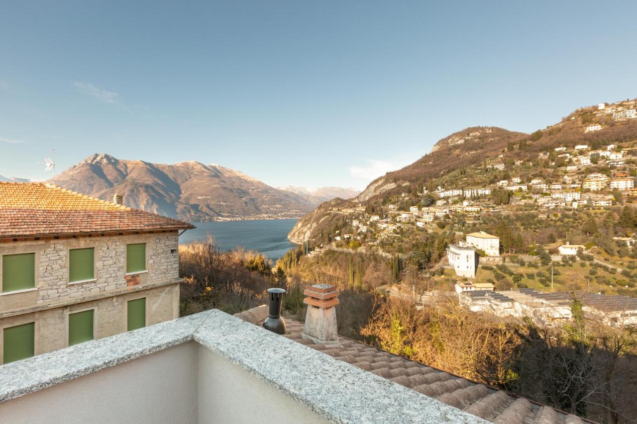 Mysa Properties - Casa Chicca, Flat With Lake View Terrace Perledo Esterno foto